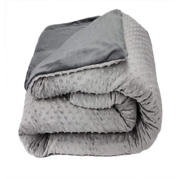 60*80 inch 20lbs weighted blanket 100% cotton
