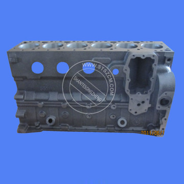 6D125 Engine Parts Cylinder block 6151-22-1100 for PC400-6