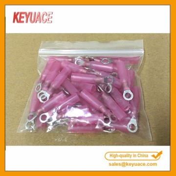 Red Heat Shrink Ring Insulated Terminals