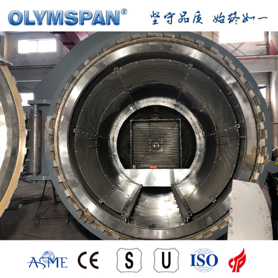 ASME standard small fiber glass bonding autoclave