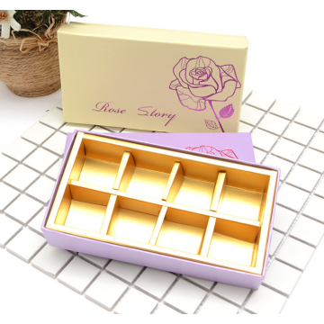 Chocolate praline packaging box