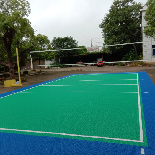 ITF standard outdoor sports court floor