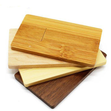 Wooden Card Usb Flash Drive Promotional