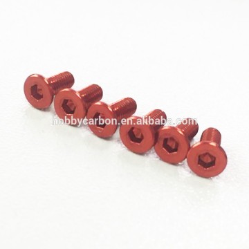 M3 Anodized Any Color Aluminum Screws and Nuts