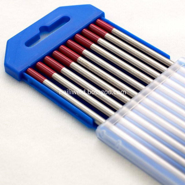 Wt 20 Thorium Tungsten Electrode Red Colour