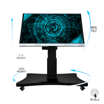 75 inches touch screen with Automatic stand