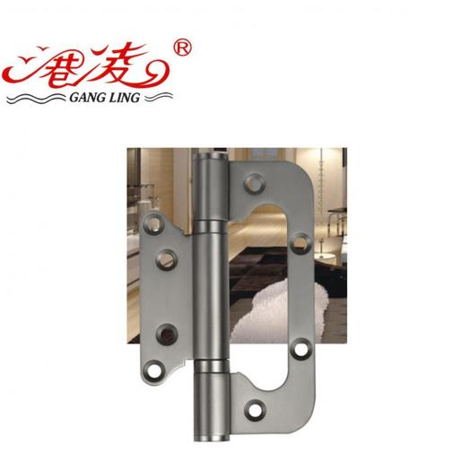Rounded stainless steel iron door hinge