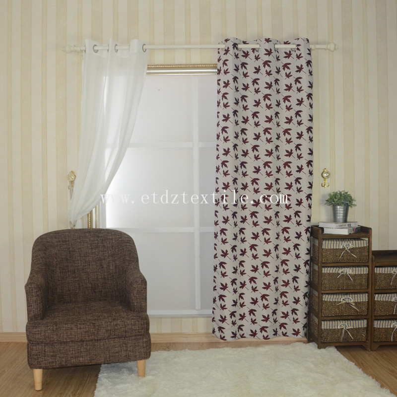 Competitive Soft  Curtain Fabric FR2141