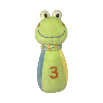 Baby Green Rattle Frog Toy