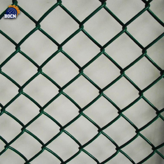 galvanized chain link fence