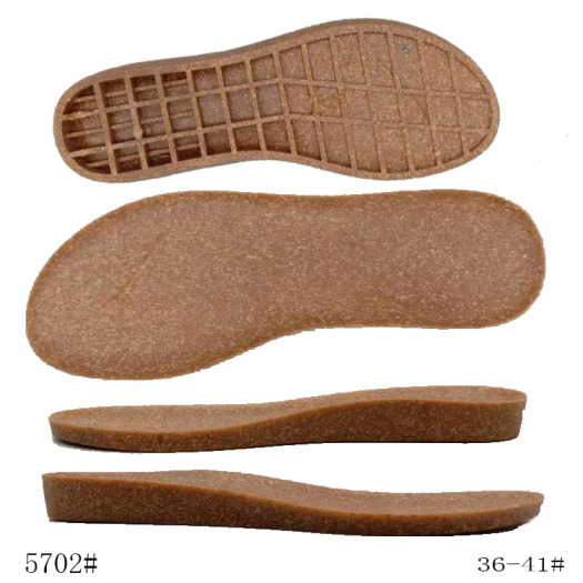 pvc cork shoes sole