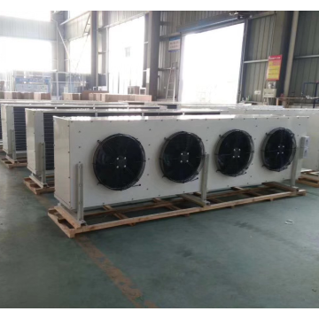 Evaporative low temperature condensing unit air cooler