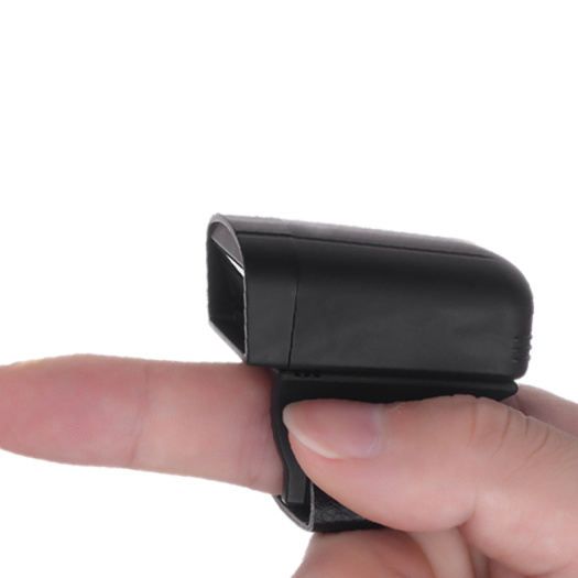 Portable Finger Ring Bluetooth 1D/2D Barcode Scanner