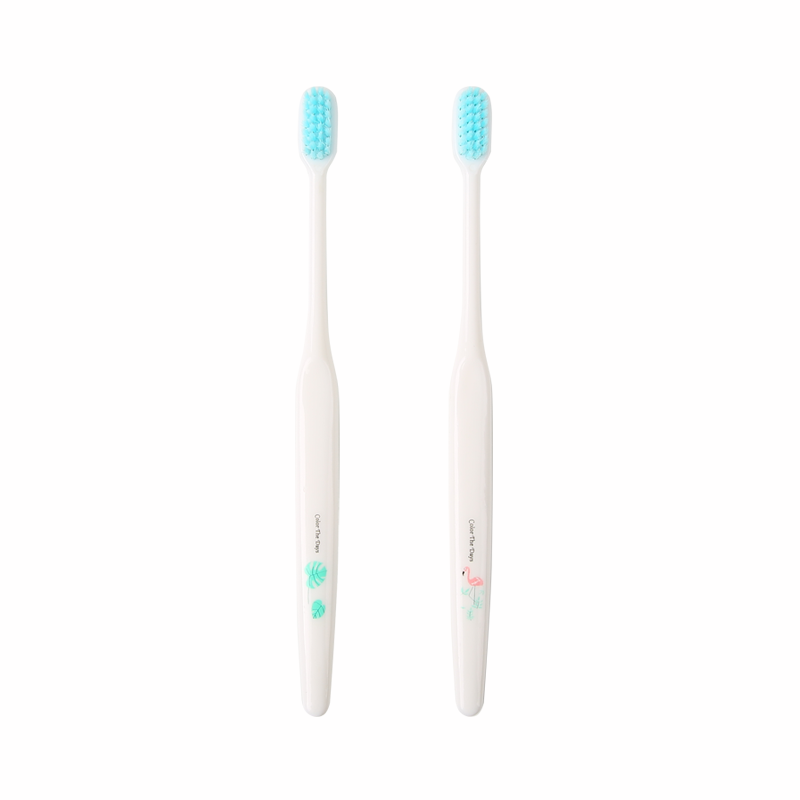 2019 Chinese Cheap Eco Clear Handle OEM Toothbrush