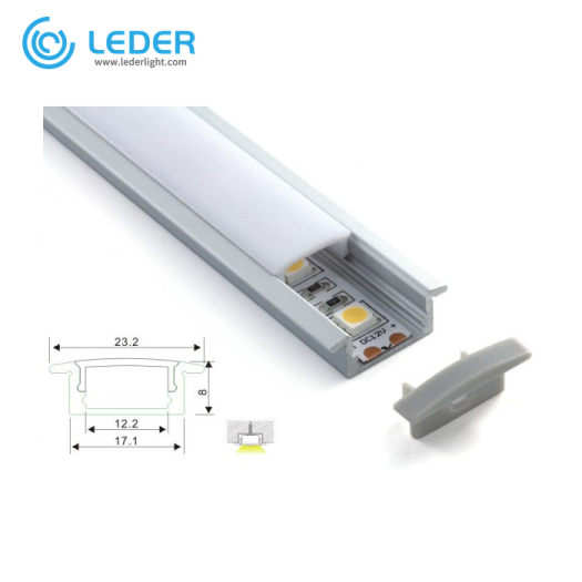 LEDER Recessed Warm White Linear Light