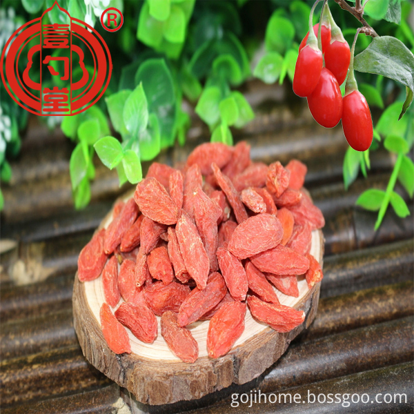 Dried organic goji berries