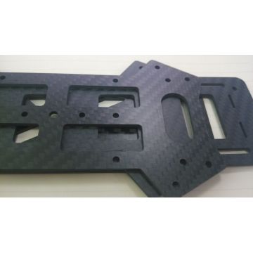Customized Carbon Fiber Backplate 250x400mm