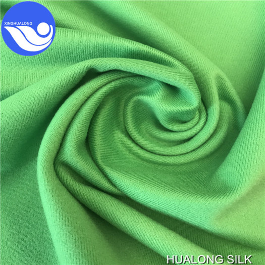 100% polyester tricot brushed fabric