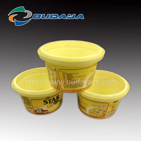 100g IML Margarine Packaging Box Dessert Container