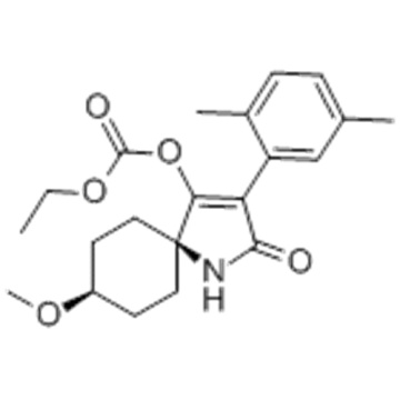 Carbonic acid,cis-3-(2,5-dimethylphenyl)-8-methoxy-2-oxo-1-azaspiro[4.5]dec-3-en-4-yl ethyl ester CAS 203313-25-1