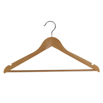 Natural Wooden Hanger of Clothes for Hotel