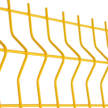3d fence mesh welding curved metal fencing