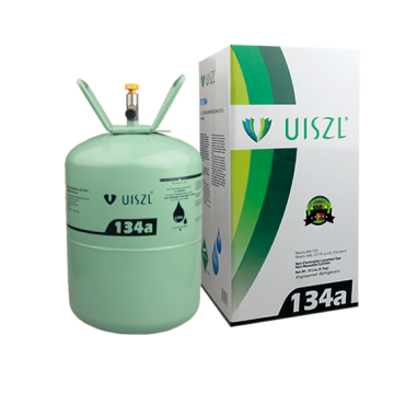 R134A refrigerant gas with normal cylinder