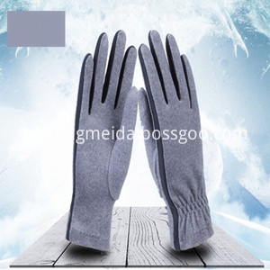 Fleece Gloves Grey