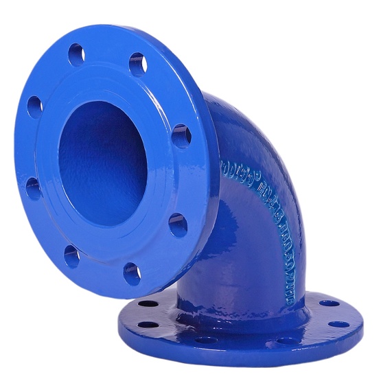 Ductile Iron Double Flanged Bend