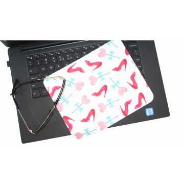 Non Slip printing microfiber cloth mouse pad