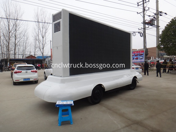 Mobile LED Advertising Trailer 1