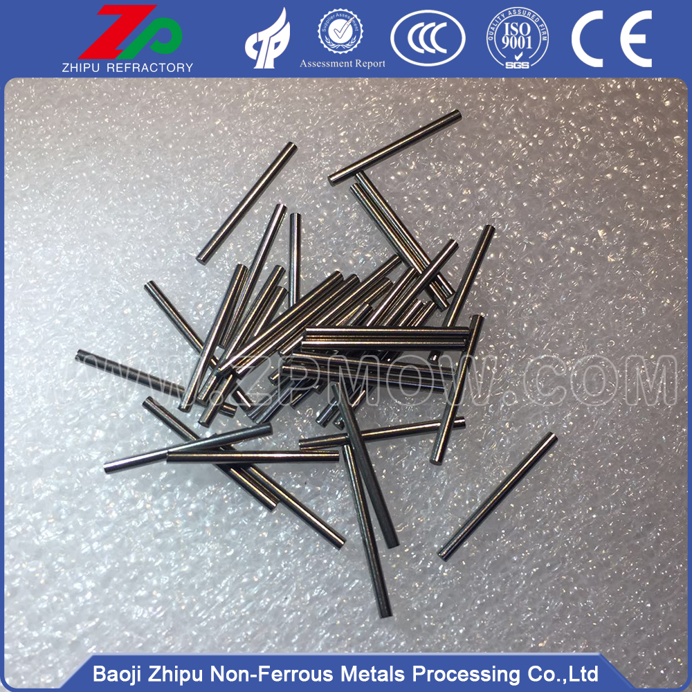 Polished 99.95% purity molybdenum needle for sale