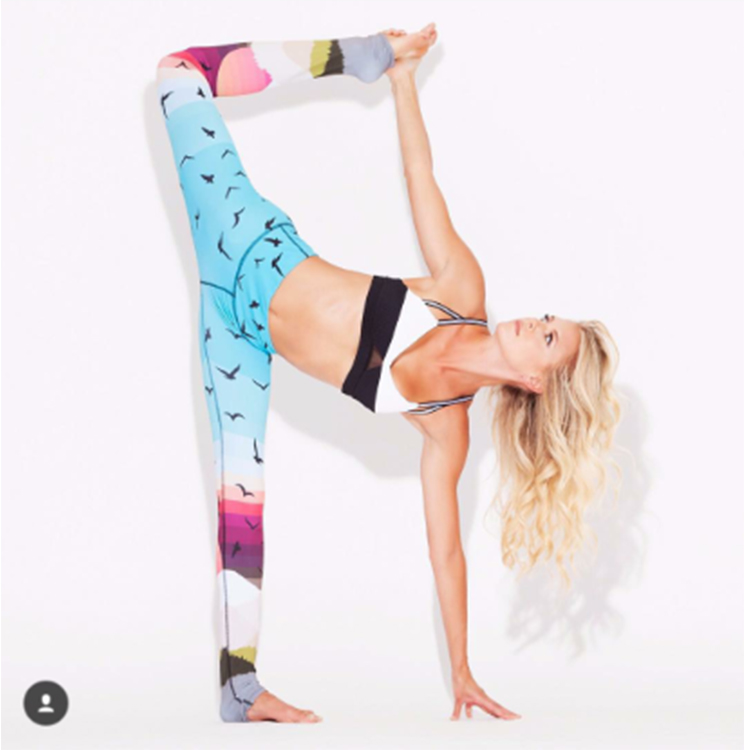 OEM Sportswear Yoga Pants Sublimation Printing