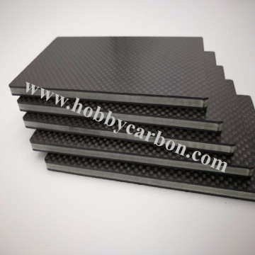 3k Plain Matte Foam Carbon Fiber Sheet