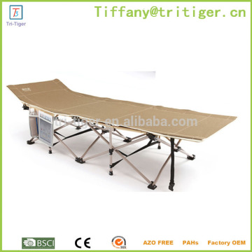 China factory customize foldable beach bed/army folding bed/traveling folding cot