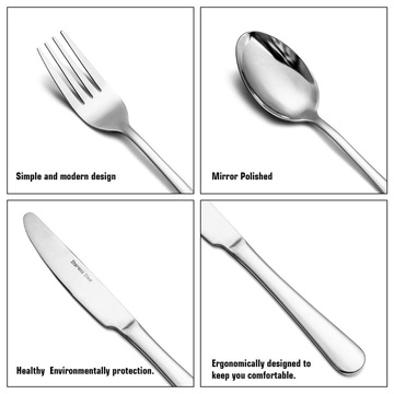 Stainless Steel Silverware Tableware