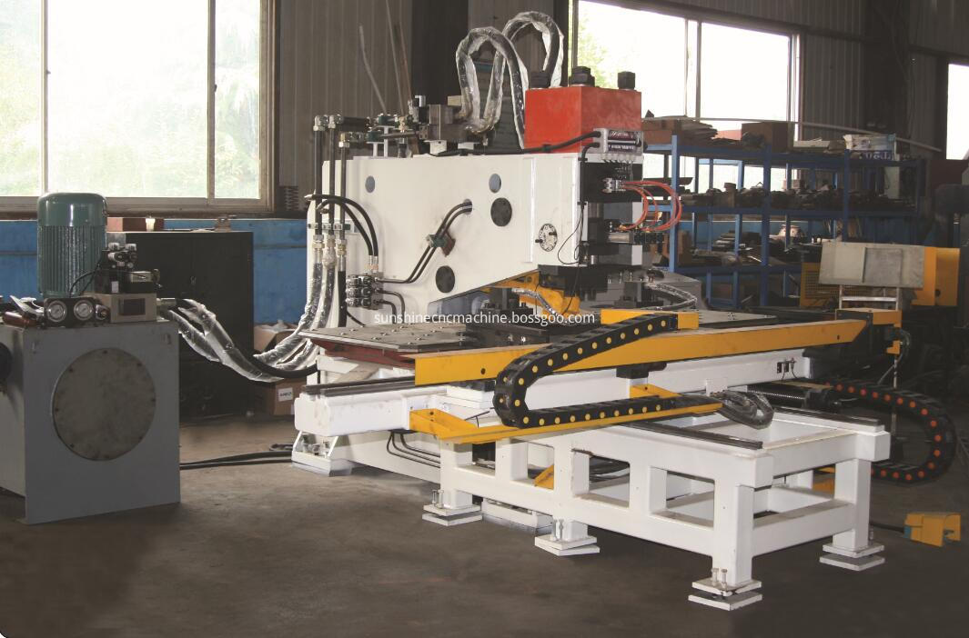 Hydraulic Steel Plate Punching Marking Drilling Machine