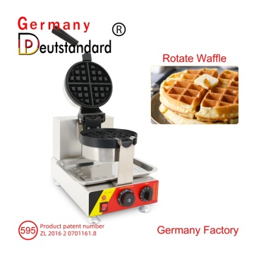 180 degree rotated waffle maker
