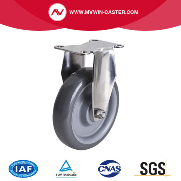 Stainless 5 Inch 110Kg Rigid PU Caster