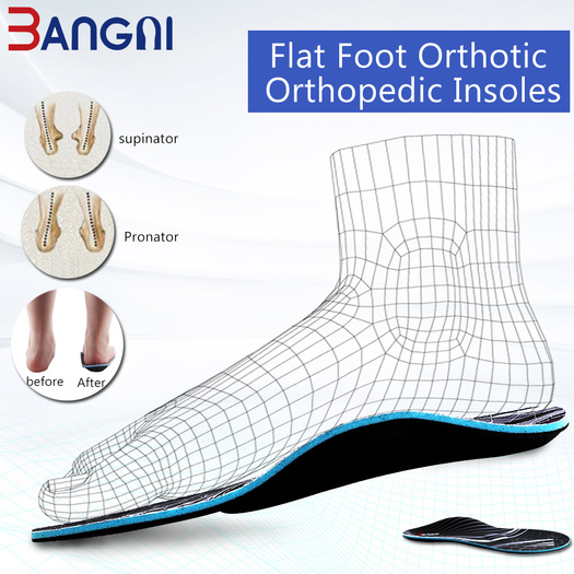 Full length Flat feet insoles arch support orthotic