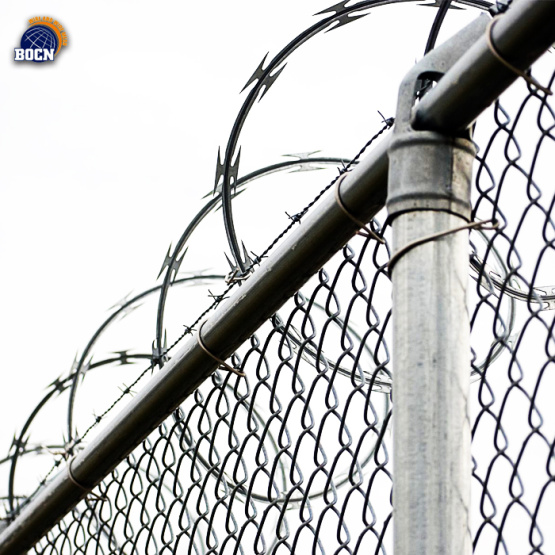 razor barbed wire for security fence