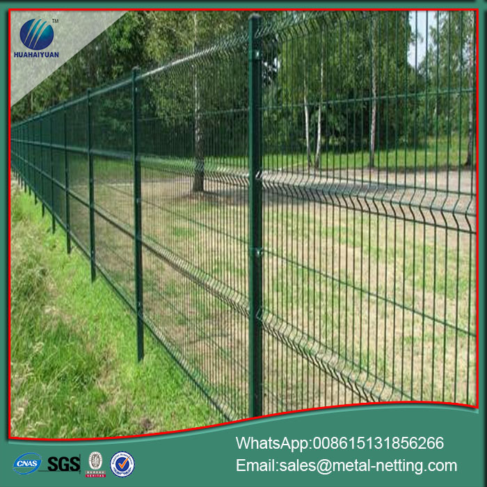 welded garden wire fence pvc coated fencing