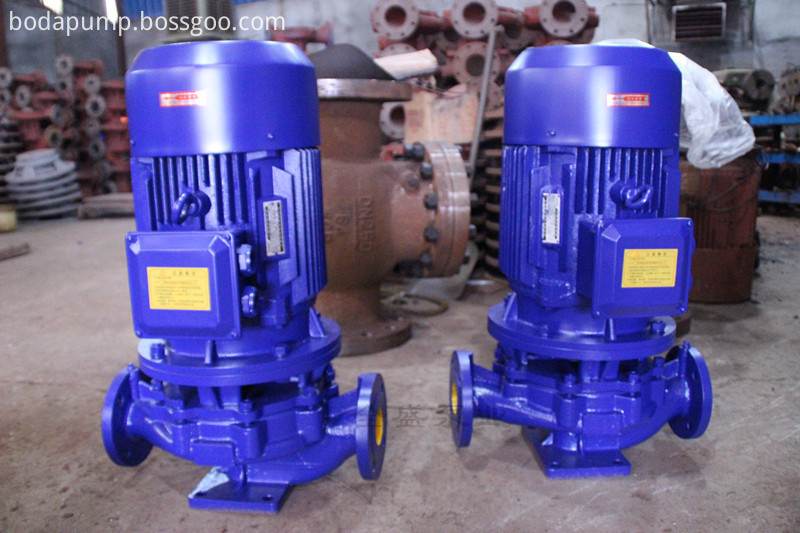 SG type pipeline booster pump 3