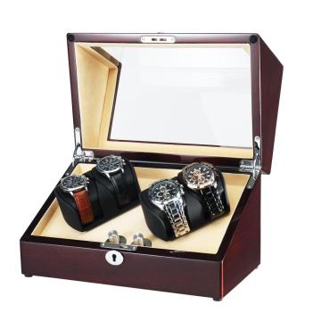 Double Rotors Perpetual Motion Watch Winder With LED