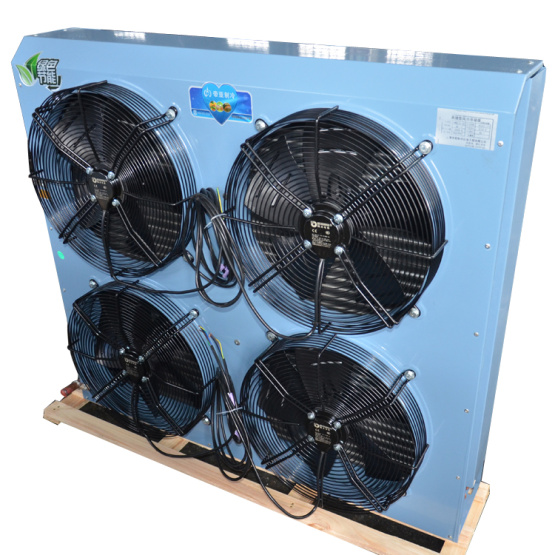 4 Fan Motors Heat Exchanger Air Cooled Condenser