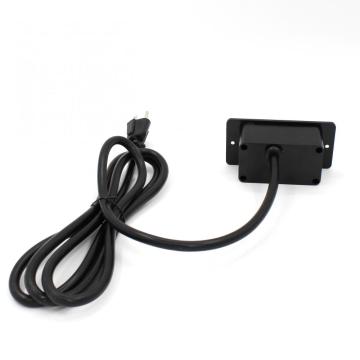 US Single Outlet Unit Strip With USB