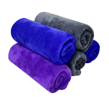 Custom size color car wash towel hair towel