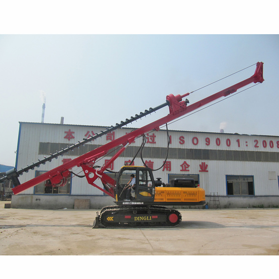 Long Auger Pipe Rotary Drilling Rig Machine