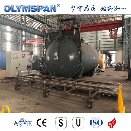 ASME standard carbon fiber material treatment autoclave