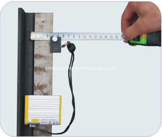 To measure DBG by Laser Detector 